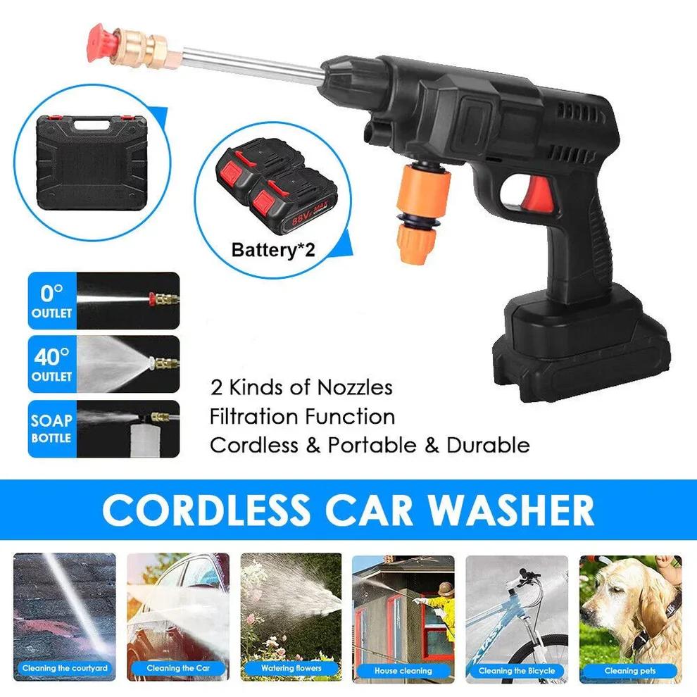 Cordless High Pressure Water Cleaner Washer Spray