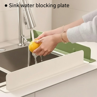 Silicone Sink Splash Guard With Suction _No more wet [FREE SHIPPING]