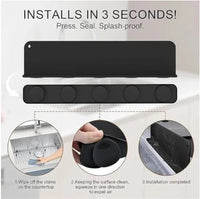 Silicone Sink Splash Guard With Suction _No more wet [FREE SHIPPING]