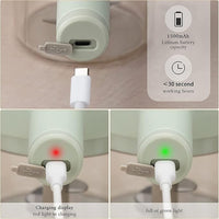 Electric Vegetable Cutter Set - 4 in 1 Portable,