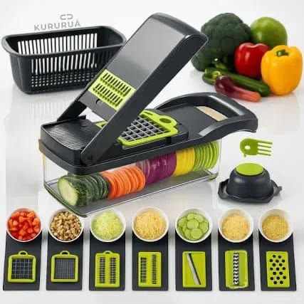16-in-1 Multifunctional Vegetable Cutter & Slicer